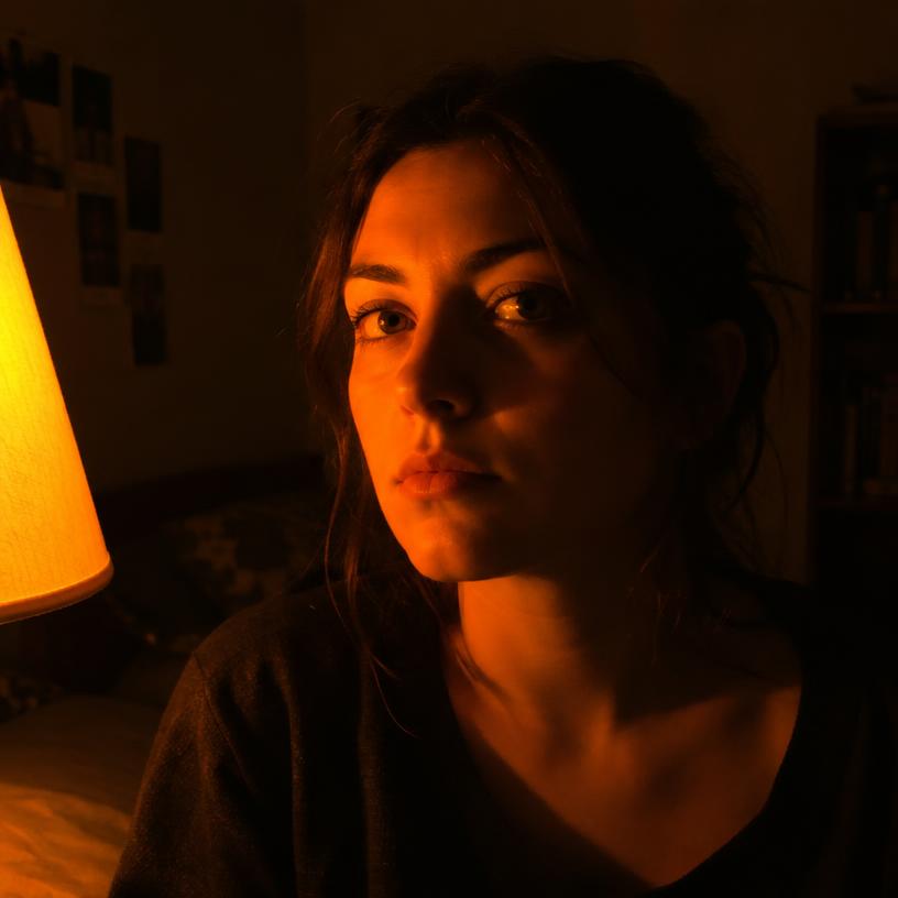 Poor lighting example